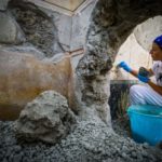 Pompei_Squarcio del cunicolo borbonico