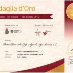 MEDAGLIA D’ORO PIETRA PINTA