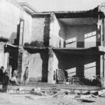 scuola elementare cori dopo il bombardamento