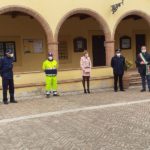 Comune di Guardea sindaco Giampiero Lattanzi e assessore Stefania Turreni_presenti anche forze dell’ordine, Croce Rossa e protezione civile