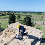 Installazione sensori al Tempio di Nettuno