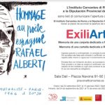 ExiliArte – omaggio al poesta spagnolo Rafael Alberti